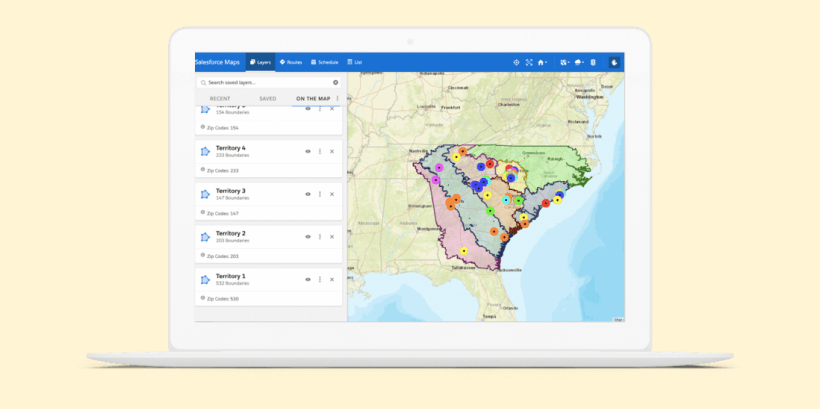 Salesforce Maps